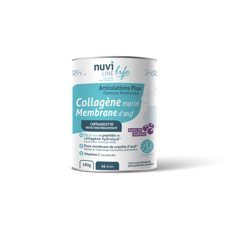Marine collagen powder - 280g - Articulations Plus - Reinforced formula